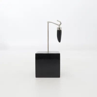 Pendant (Black, Silver) from Charlotte Bonde Silver
