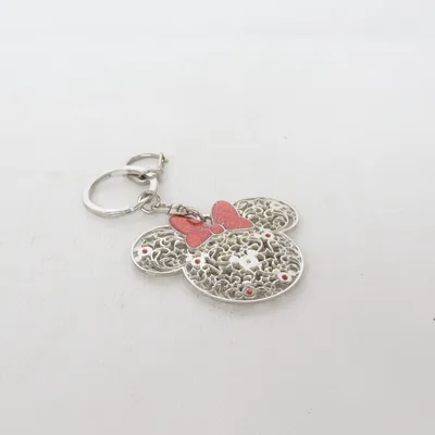 Keyring (Silver, Red) from Disneyland Paris