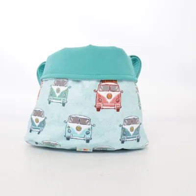 Panier de rangement (Bleu, Multicolore) de Babauba Coton, Élasthane, Polyester