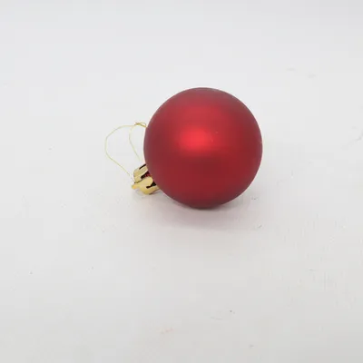 Ornement de Noël (Rouge)