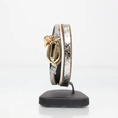 Armband (Grå, Flerfärgad) från Gemini Okänd metall