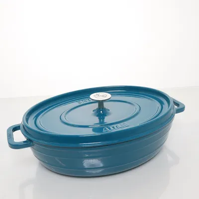 Gjutjärnsgryta (Turkos) från Sallys