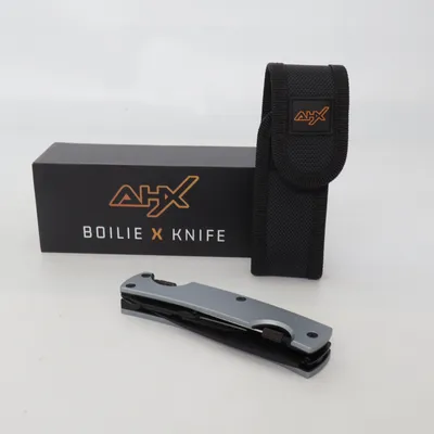 Folding knife (Gray, Black) from Ahxy