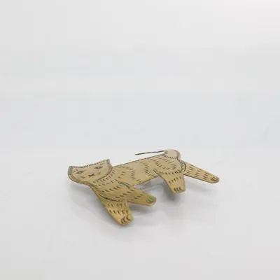 Broche (Goud) Onbekend materiaal