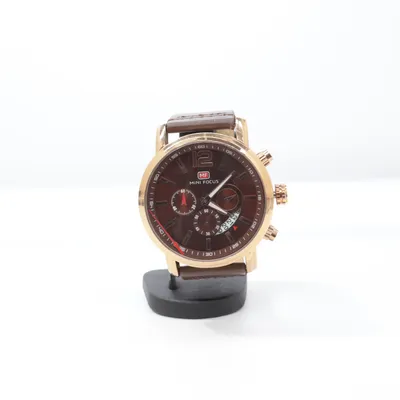 Montre (Marron, Or) de Mini Focus