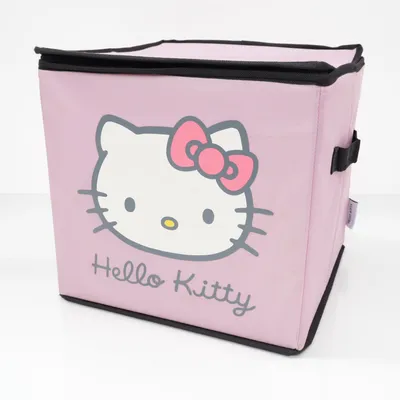 Opbevaringskasse (Lilla, Sort) fra Sanrio