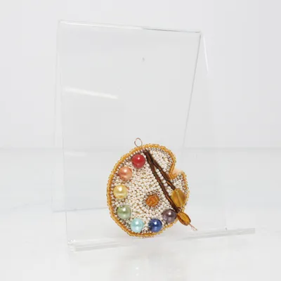Broche (Flerfarvet) Ukendt metal