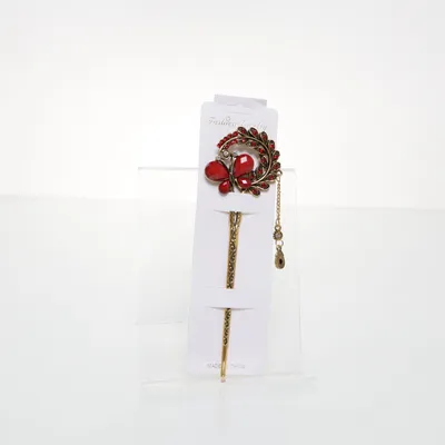 Hair jewelry (Gold, Red) from Fashion Jewelry