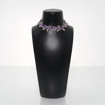 Choker (Blå, Flerfärgad) Okänd metall