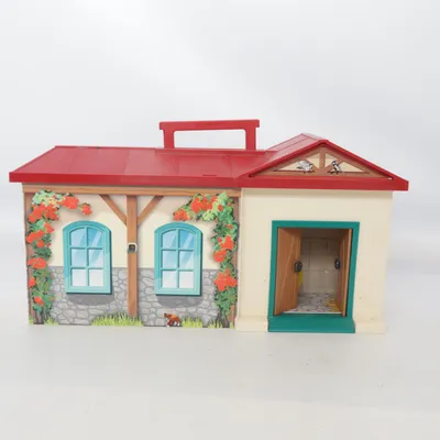 Maison de poupée (Rouge, Beige, Jaune) de Playmobil