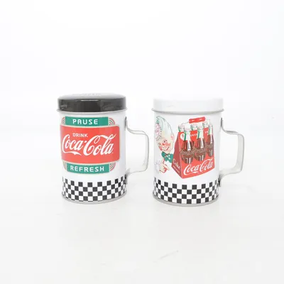 Salt & pepper shakers from Coca Cola