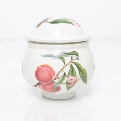 Sockerskål (Vit, Flerfärgad) från Pomona Port Meirion