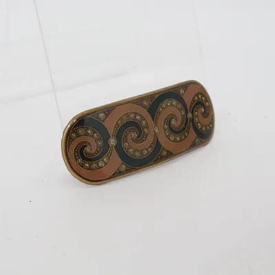 Haarclip (Bruin, Zwart, Goud)