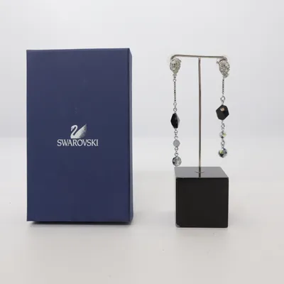 Øreringe (Blå) fra Swarovski Ukendt metal