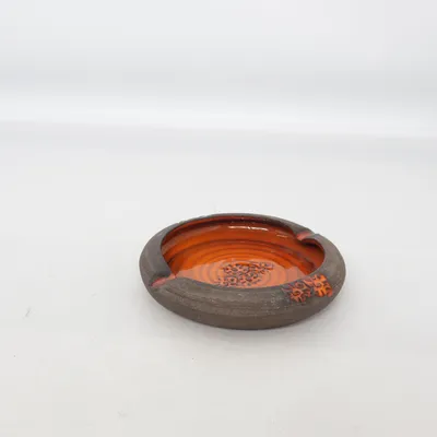 Askfat (Brun, Orange)