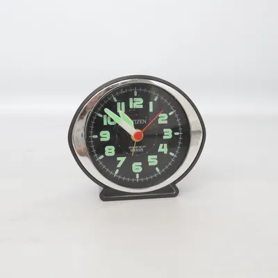 Table clock (Black, Green, Multicolored) from Citizen