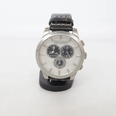 Armbanduhr (Silber, Schwarz) von Marc Ecko
