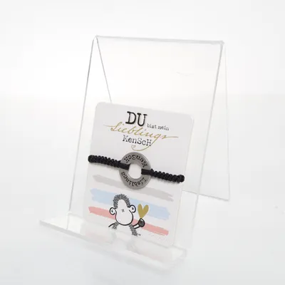 Armband (Zwart, Zilver) van Liebling Onbekend materiaal