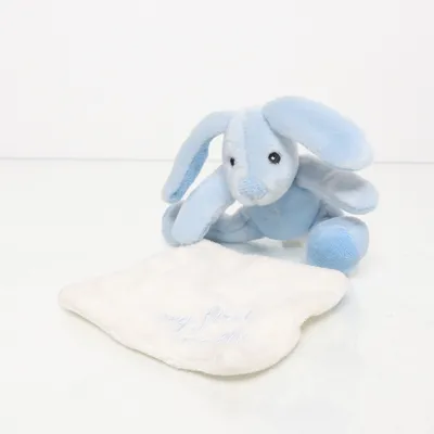 Snuttefilt (Blå, Vit) från Molli Toys