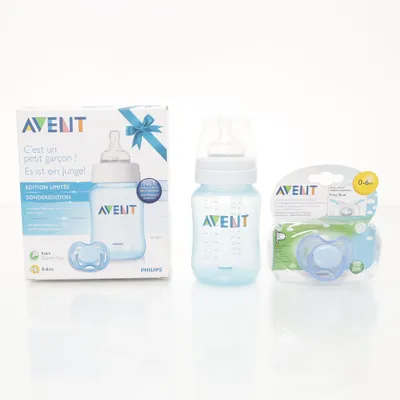 Feeding bottle (Blue, Transparent) from Philips Avent