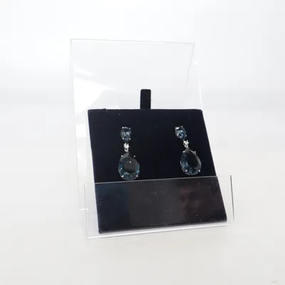 Øreringe (Blå) fra Swarovski Ukendt metal