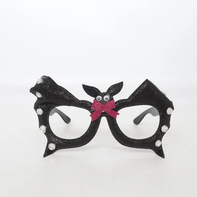 Kostuum accessoires (Zwart)