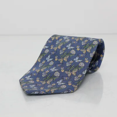 Tie (Blue, Multicolored) from Tie Rack Silk