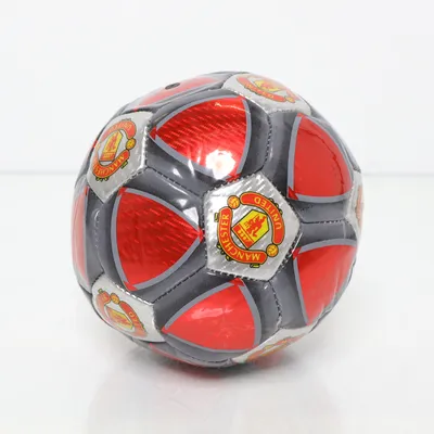 Fotboll (Röd, Svart, Silverfärgad) från Manchester United