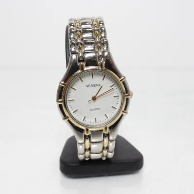 Armbandsur (Silverfärgad, Guldfärgad, Vit) från Geneva