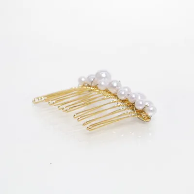 Hårsmycke (Guldfärgad, Vit)