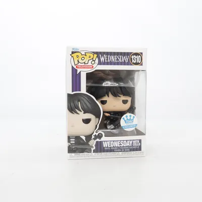 Leksaksfigur (Wednesday With Cello) från Funko Pop!
