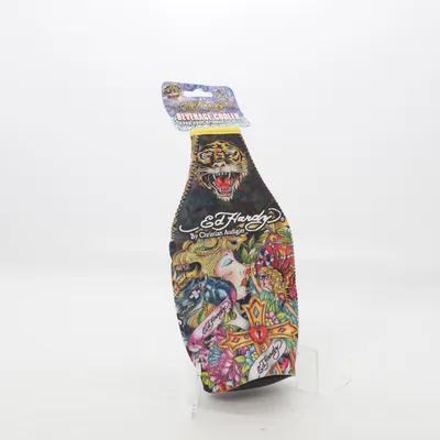 Bottle sleeve (Black, Multicolored) from Ed Hardy by Christian Audigier