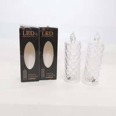 LED-lys (Transparent) fra Crystal Luminous