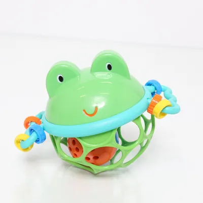 Skallra (Grön, Flerfärgad) från Oball