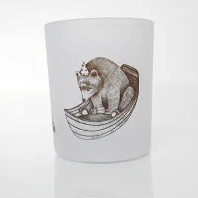 Dricksglas (Vit, Svart)