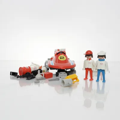 Leksaksbåt (Röd, Grå) från Playmobil