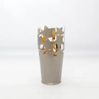 Candle holder (Silver) from Zbh