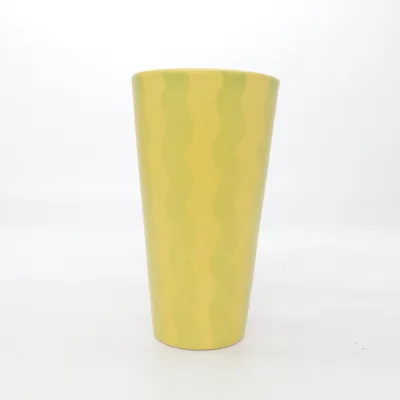 Vase (Yellow, Green) from Paradis Verkstan