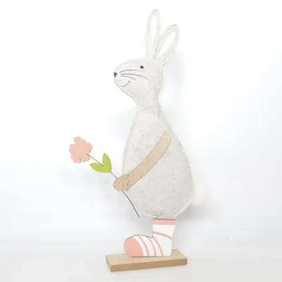 Décoration de Pâques (Gris, Rose, Multicolore)