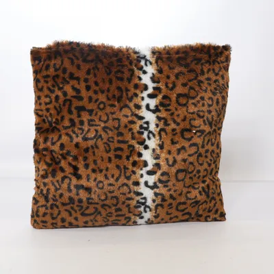 Coussin décoratif (Marron, Noir, Blanc)