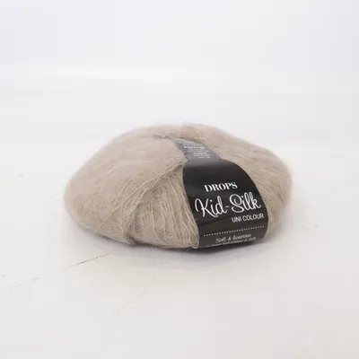 Garn (Kid-Silk) fra Drops Mohair, Silke