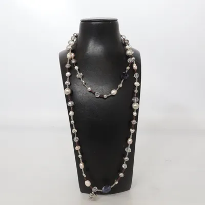 Halsband (Flerfärgad) från Pearls for Girls Okänd metall