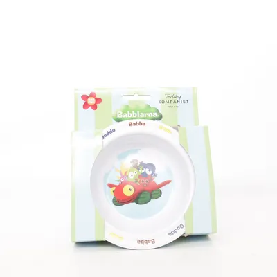 Children's dinner sets (Djup Tallrik Med Sugkopp) from Teddykompaniet