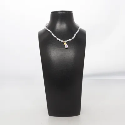 Ketting (Transparant, Lila) Onbekend materiaal