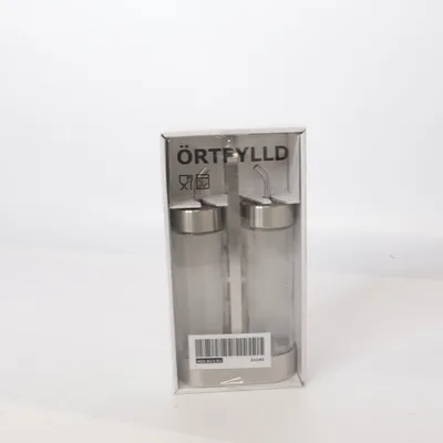 Bouteille d'assaisonnement (Transparent, Argent) de IKEA