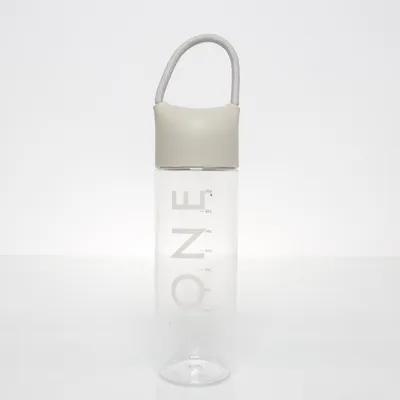 Vattenflaska (Transparent, Beige) från ONE