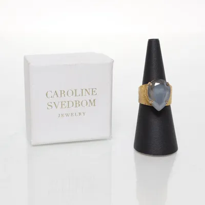 Ring (Gold, Blue) from Caroline Svedbom Unknown metal