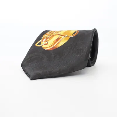 Tie (Black) from Fratello Polyester