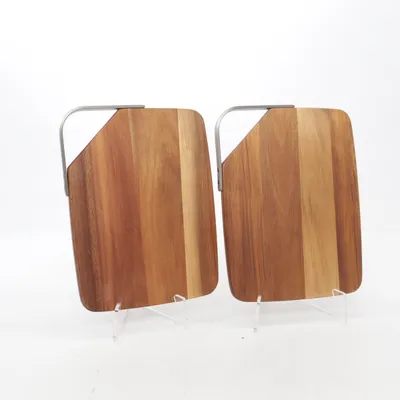 Planche à découper (Marron, Argent)