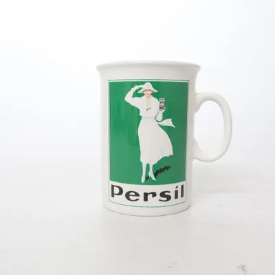 Mugg (Vit, Grön) från Persil